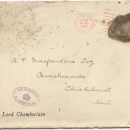 Invitation envelope from the office of the Lord Chamberlain at St. James's Palace