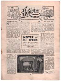 Hobbies Weekly 1933, page 2