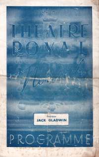 Theatre Royal Programme, 1945, page 1