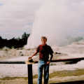 Nosher and the Rotorua geyser