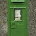 One of the many British post boxes (this one is Victorian) painted green to assert their independence