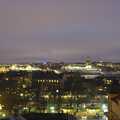 From the hill at Skansen, the night-time view over Stockholm