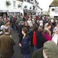 The remaining crowds throng Chagford