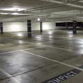 The UCSD car park is deserted at night. Nosher has long had a 'thing' about its reflections and emptiness