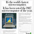 Another Acorn advert, from January 1988