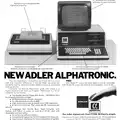 Another Triumph-Adler advert, from April 1981