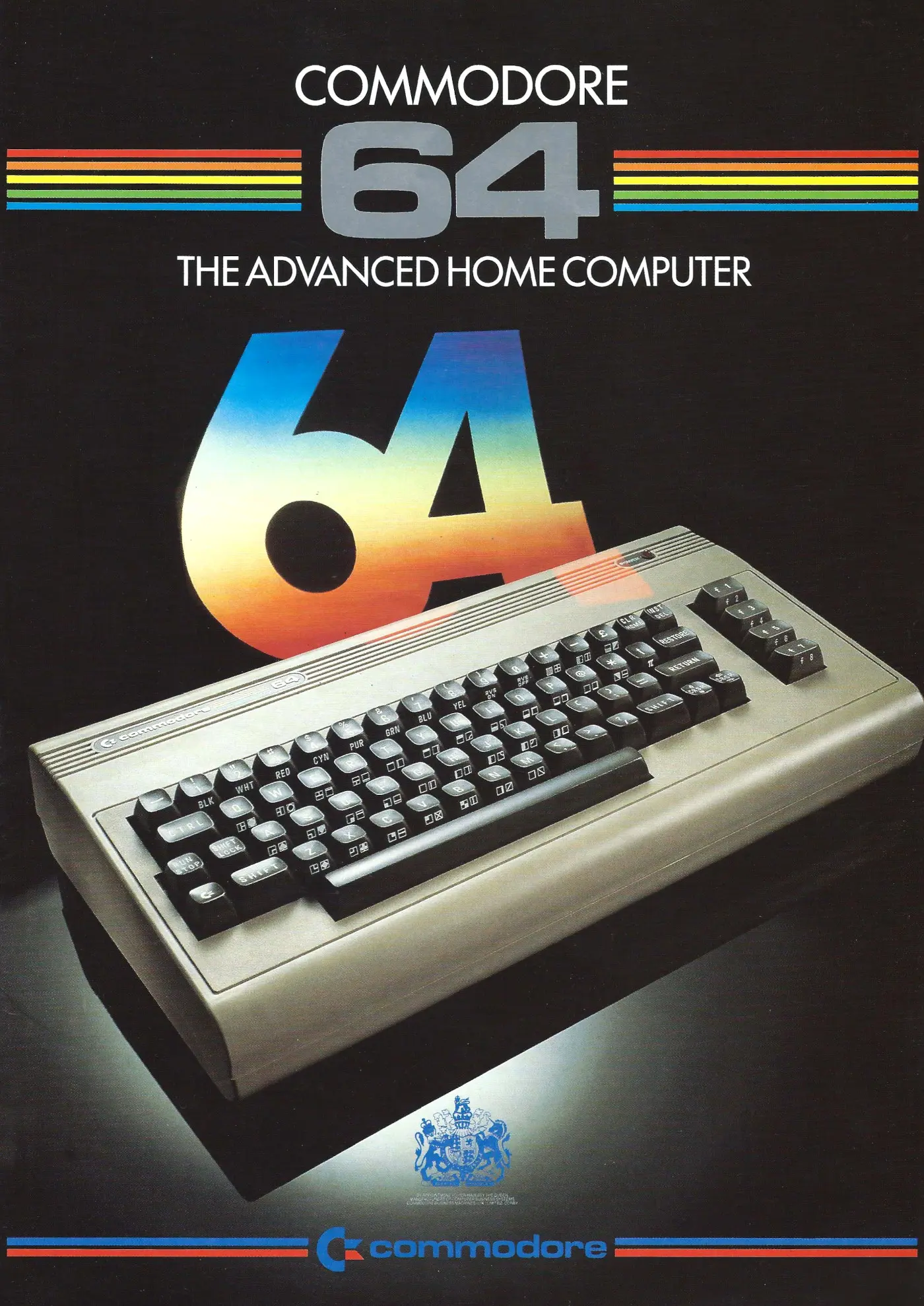 Commodore Advert: <b>Commodore 64 - The Advanced Home Computer</b>, from , November 1984