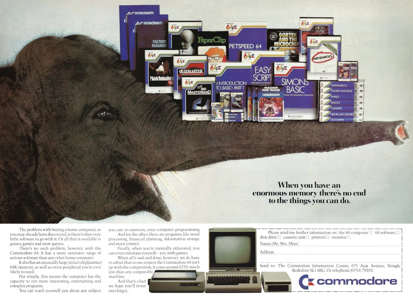 Commodore Advert: 