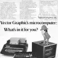 Another Vector Graphic advert, from March 1978