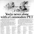 Another Commodore advert, from March 1981