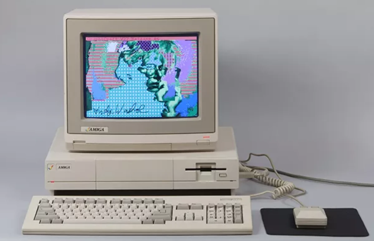Recreation of Andy Warhol’s Amiga, based on original objects found in the The Andy Warhol Museum’s archives. © The Warhol https://www.warhol.org/, used under fair/educational use Recreation of Andy Warhol’s Amiga, based on original objects found in the The Andy Warhol Museum’s archives. © The Warhol https://www.warhol.org/, used under fair/educational use