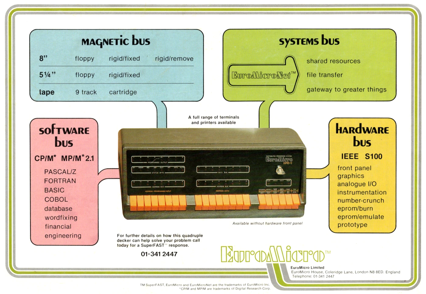 An earlier advert for EuroMicro's DPS-1, a re-badged Ithaca InterSystems' micro of the same name. From Practical Computing, September 1982 An earlier advert for EuroMicro's DPS-1, a re-badged Ithaca InterSystems' micro of the same name. From Practical Computing, September 1982