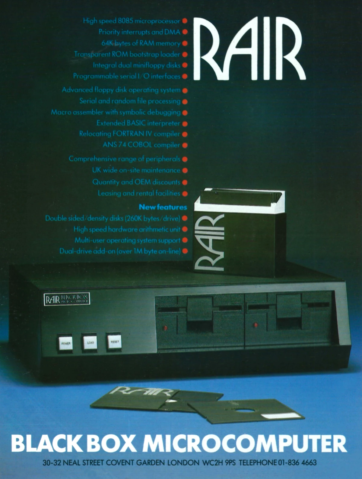 An updated advert for the original Black Box, which featured in July 1979's Practical Computing An updated advert for the original Black Box, which featured in July 1979's Practical Computing