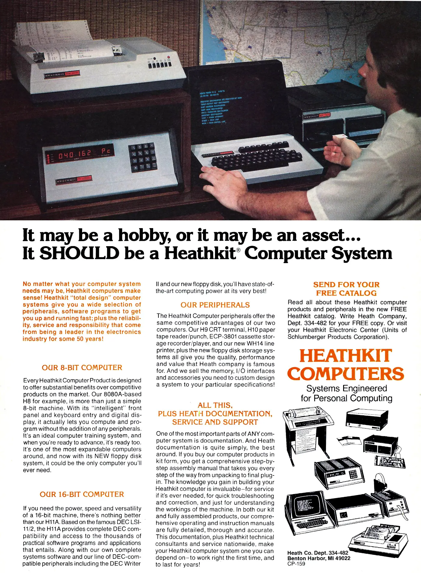 Heathkit Advert: It SHOULD be a Heathkit Computer System, from Byte - The Small Systems Journal, December 1978