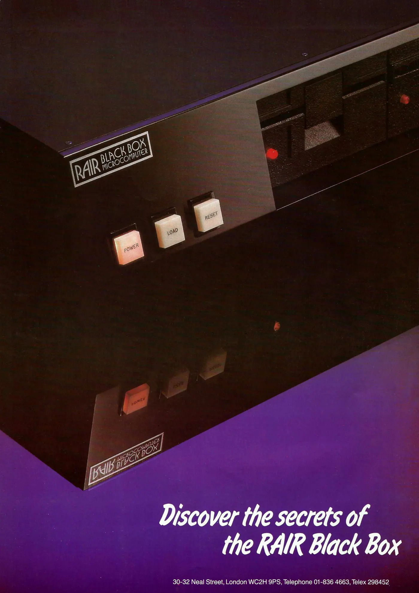 RAIR Advert: Discover the secrets of the RAIR Black Box, from Practical Computing, August 1980