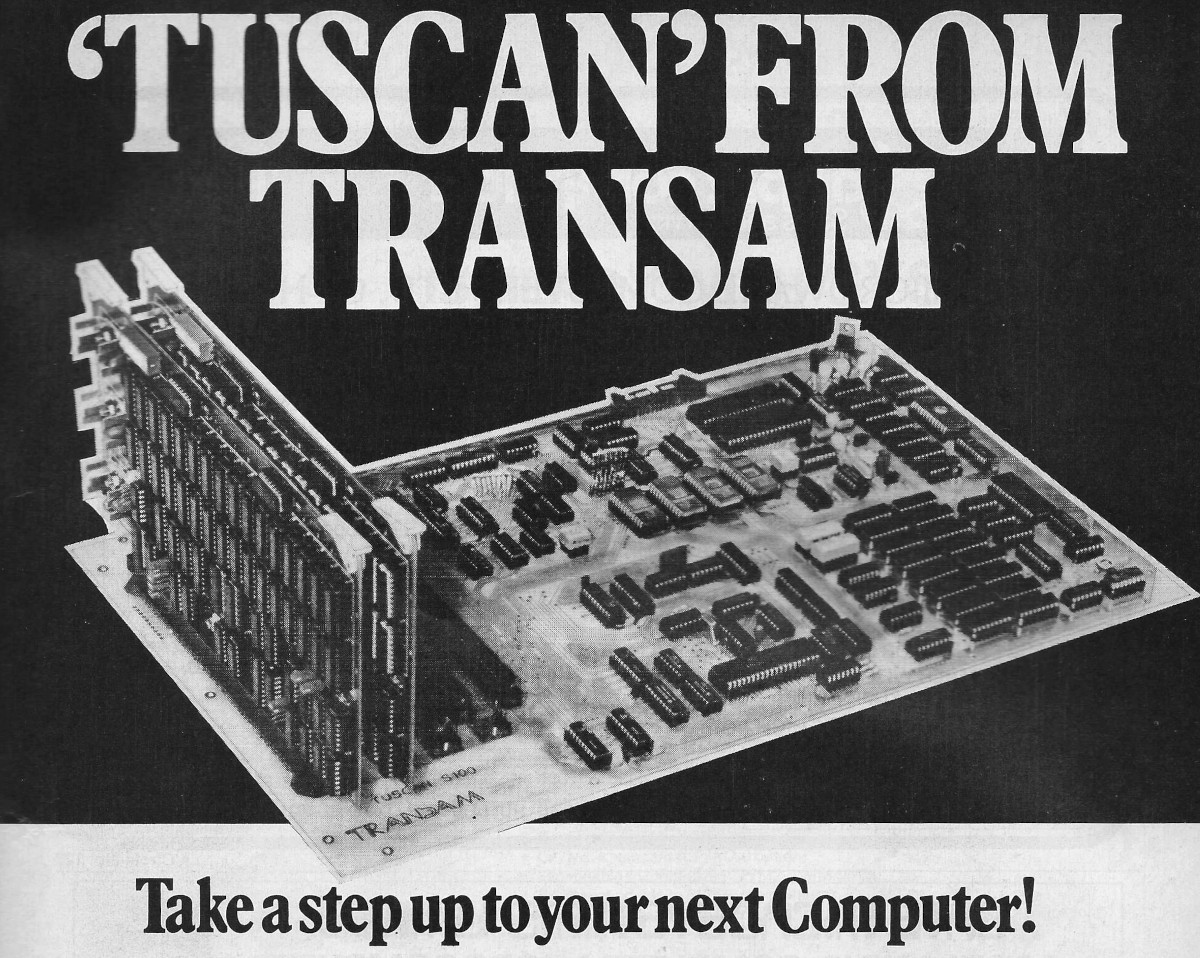 The Transam Tuscan in its bare-board/kit form.  From Practical Computing, August 1980