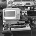 Nosher's VIC-20 in a science project, Learning Black-and-White Photography, Brockenhurst College, Hampshire - 10th March 1985