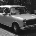 Liz in her Morris 1300 on Meadow Way, Life in Ford Cottage and Barton on Sea, Hampshire - 2nd April 1985