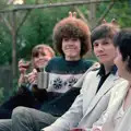 Sis, Jon 'The Hair', Sean and Liz, Nosher's 18th Birthday, Barton on Sea, Hampshire - 26th May 1985
