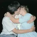 Phil and Anna have a snog, Brockenhurst College Exams and Miscellany, Barton on Sea, Hampshire - 10th June 1985