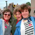 Some pirate girls, The Lymington Carnival, Hampshire - 17th June 1985