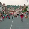 Scene on the High Street, The Lymington Carnival, Hampshire - 17th June 1985