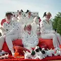 A bunch of dalmatians, The Lymington Carnival, Hampshire - 17th June 1985