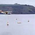 The Catalina lines up to land in Plymouth Sound, Uni: The Navy-Curtiss NC-4 Trans-Atlantic Flight, Plymouth Sound - 31st May 1986