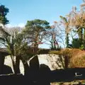 Derelict slate-miner's cottages, Uni: A Ride on the Plym Valley Cycle Path, Plymstock, Devon - 26th February 1989