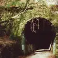 Almost the end of the line: the Leighbeer tunnel, Uni: A Ride on the Plym Valley Cycle Path, Plymstock, Devon - 26th February 1989