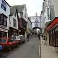 Fore Street in Totnes , Uni: Totnes and Dartmoor Pasties, Devon - 2nd March 1989