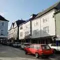 The bottom of Fore Street, Totnes , Uni: Totnes and Dartmoor Pasties, Devon - 2nd March 1989