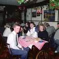 Nosher, Hamish, Sean and Maria in La Dolce Vita, The Vineyard, Christchurch and Pizza, New Milton and the New Forest - 2nd April 1989