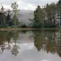 Reflected trees in a lake, Uni: A Trip To Glasgow and Edinburgh, Scotland - 15th May 1989