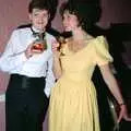 Angela's yellow dress, Uni: The BABS End-of-Course Ball, New Continental Hotel, Plymouth - 21st June 1989