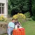 Jackie and Kate's new friend, Uni: Another Side of Student Life, Yelverton, Devon - 23rd June 1989