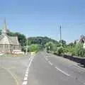 The road to Totnes in Harbertonford, Uni: A Trip to the Riviera and Oberon Gets New Shoes, Torquay and Harbertonford, Devon - 3rd July 1989