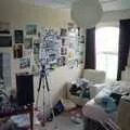 The bedroom photo wall, Uni: Risky Business, A Wedding Occurs and Dave Leaves, Wyndham Square, Plymouth - 15th July 1989