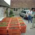 The Harrow harvest outside Wootton Winery, Harrow Vineyard Harvest and Wootton Winery, Dorset and Somerset - 5th September 1989