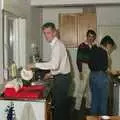 Nosher does a spot of washing up, A Trip to Kenilworth, Warwickshire - 21st September 1989