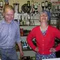 Behind the bar, Golden Jubilee Celebrations, The Village Hall, Brome, Suffolk - 4th June 2002