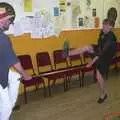 More pool-cue dancing, Golden Jubilee Celebrations, The Village Hall, Brome, Suffolk - 4th June 2002