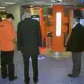 Bob and Steve inspect the stand, 3G Lab at the 3GSM Conference, Cannes, France - 17th February 2003