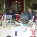 Beer keeps us going through the night, 3G Lab at the 3GSM Conference, Cannes, France - 17th February 2003