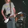 Rob McVey on a Rickenbacker guitar, Longview and The BBs, Norwich and Banham, Norfolk - 4th July 2003