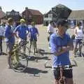 The bike massive hang out on the quay, The BSCC Annual Bike Ride, Orford, Suffolk - 12th July 2003