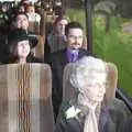 Grandmother surveys the passing scenery, Sis's Nearly-Christmas Wedding, Meavy, Dartmoor - 20th December 2003