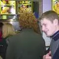 Wavy and The Boy Phil in the kebab shop, The Swan's Cellar, and Bill's Mambo Night at the Barrel, Banham, Norfolk - 6th February 2004