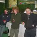 The boys in the kebab shop, The BSCC's Evil Valentine's Day Bike Ride, Harleston, Norfolk - 14th February 2004