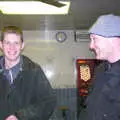 The Boy Phil and Gov stock up on take-away food, Jess and Jen's Party, Pulham St. Mary, Norfolk - 28th February 2004